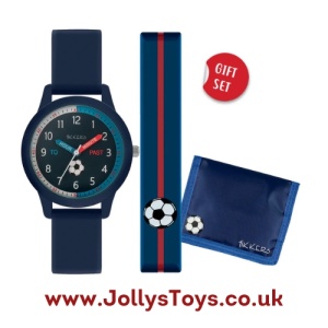 Time-Teaching Football Watch Gift Set